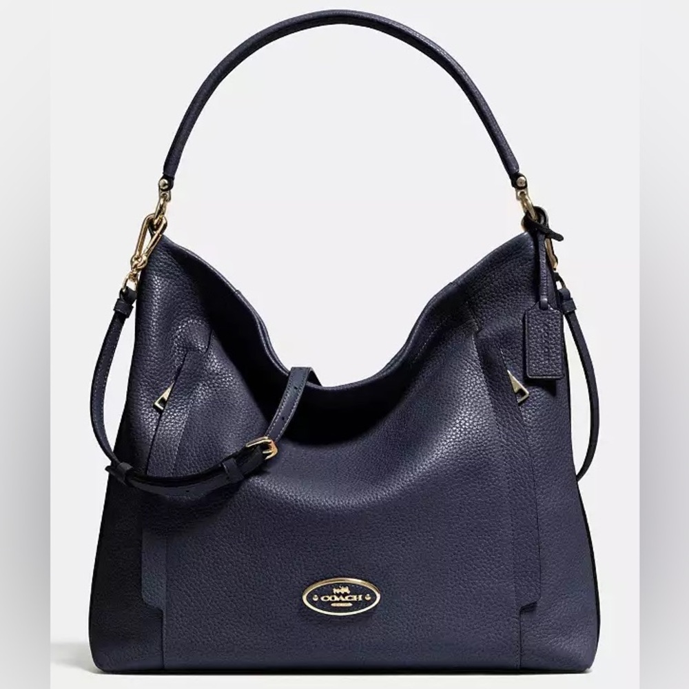 Coach Large Scout Hobo in Pebbled Leather
